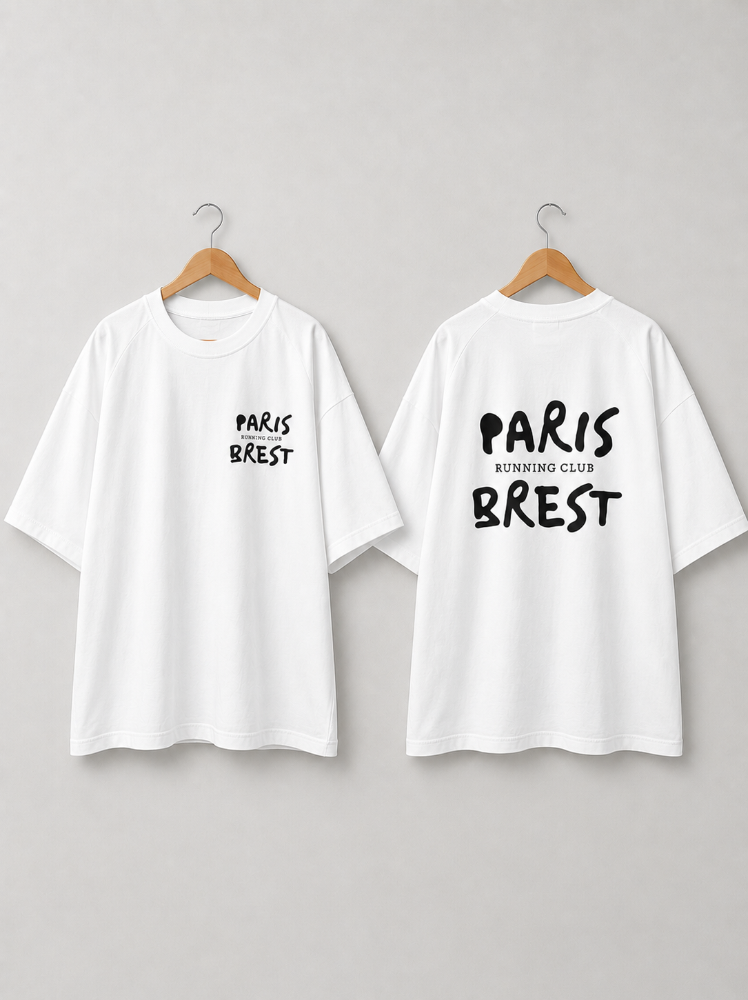 T-shirt PBRC Blanc Oversize